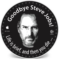 Gedenkkarte Steve Jobs