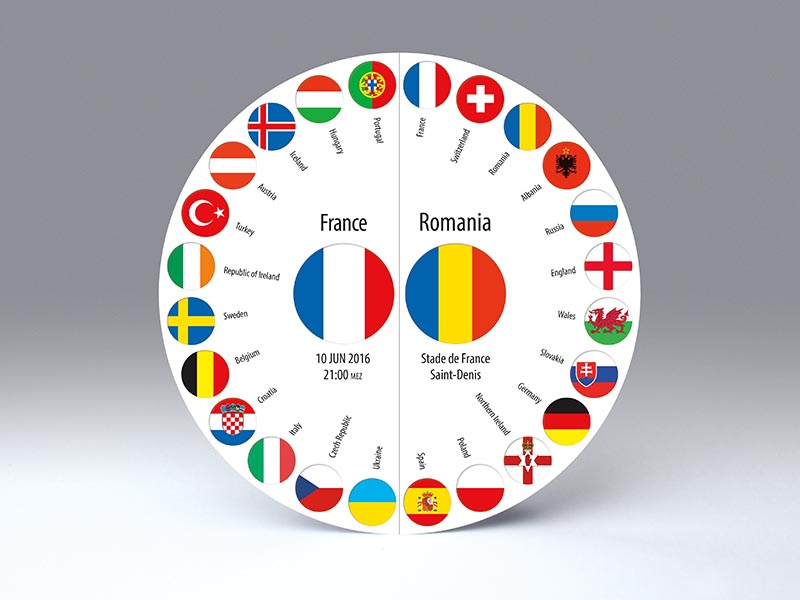 Fußball EM 2016, Frankreich : Rumänien